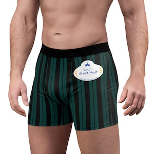 The Ghost Host Inspiriert Herren Boxershorts - Erhöhen Sie Komfort mit eindringlicher Eleganz!