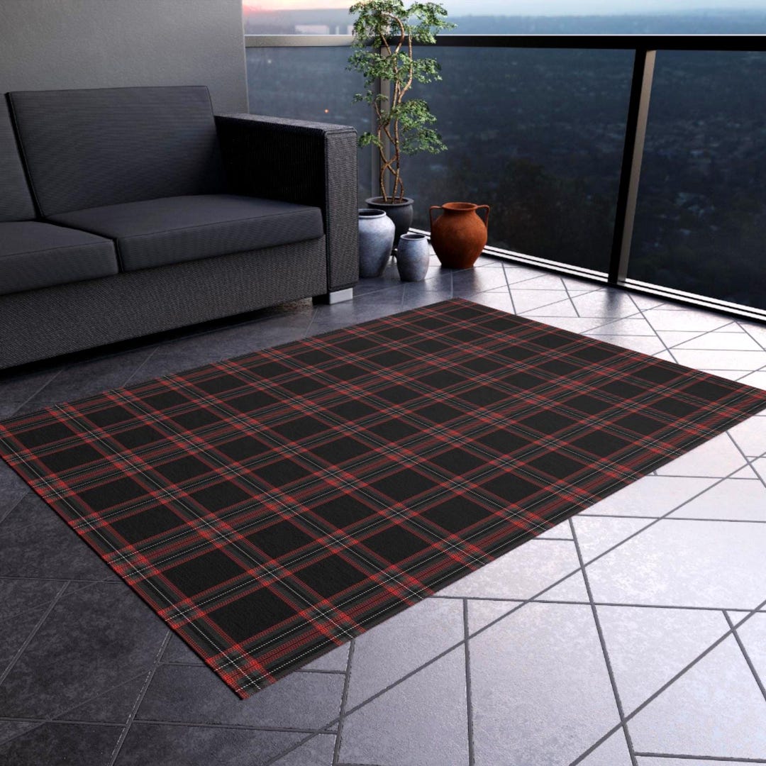 Witches Tartan Rug | Scottish Witch Trials Memorial | Witches Altar Rug ...