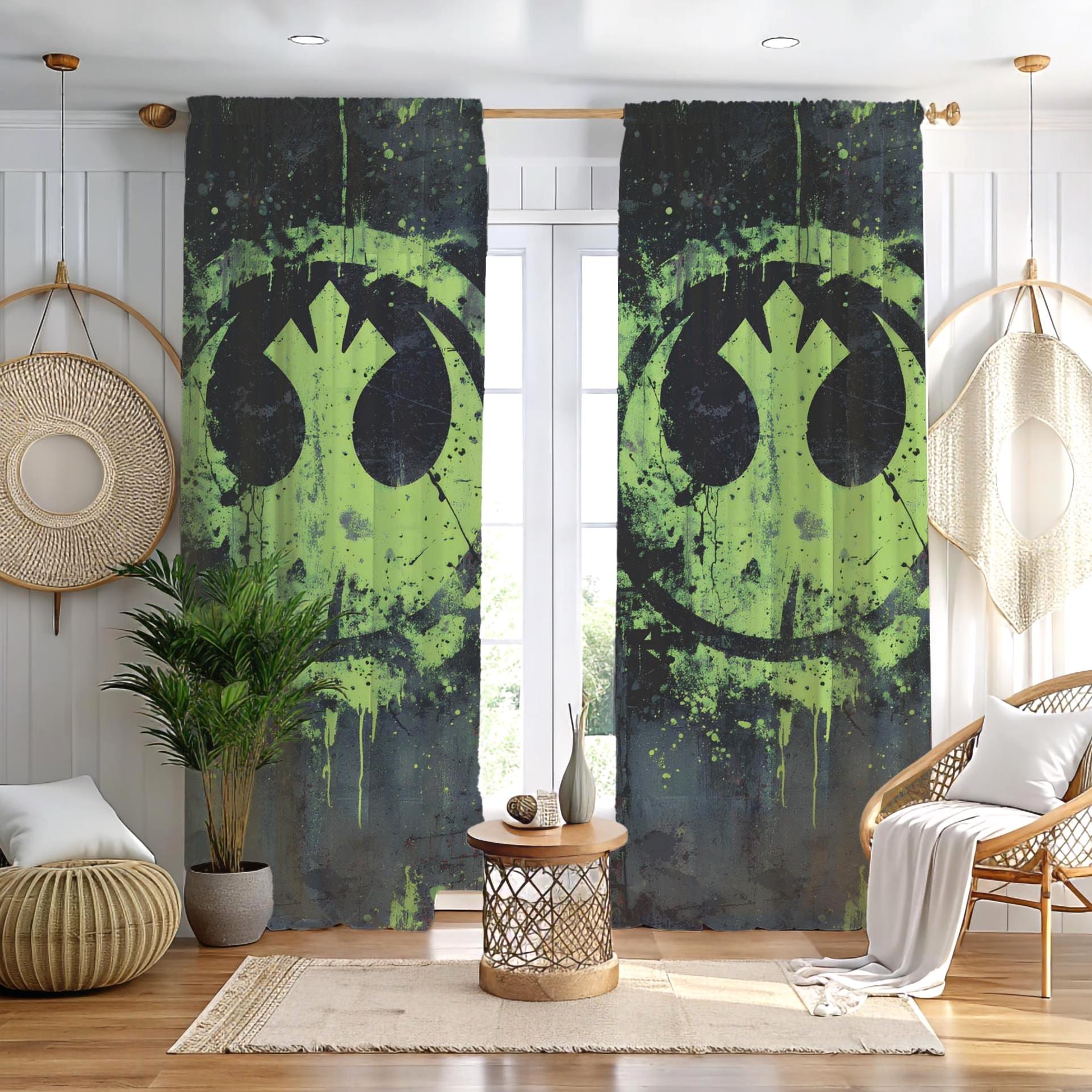 Starwars Window Curtains - Etsy