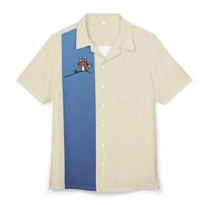 Lothal Loth Cat Men&#39;s Hawaiian Shirt | Embrace the Spirit of Lothal with These Adorable Space Kitties