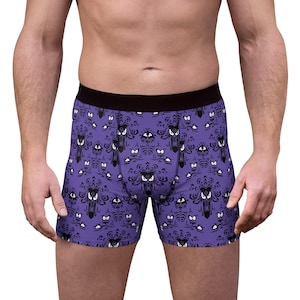Haunted Mansion Wallpaper inspiriert Herren Boxer Briefs - erhöhen Sie Ihren Komfort mit Eleganz!