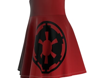 The Empire Skater Skirt - Gift for Star Wars Fans - Gift for Galactic Empire Fans - Gift for Dark Side Fans