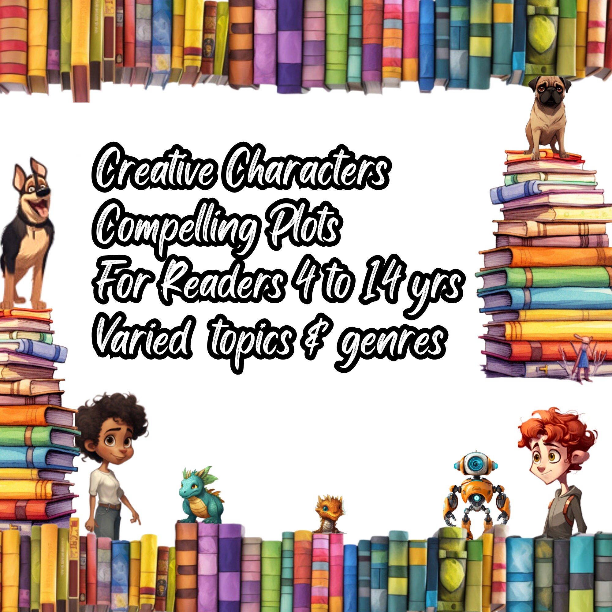 100 Fantastic Children's Book Writing Prompts + Ideas, Digital Download ...