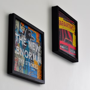 LP Vinyl Record Frame Colored | 12&quot; Vinyl Record Holder Display Frame Made of MDF | Vintage Music Home Gift - WREN