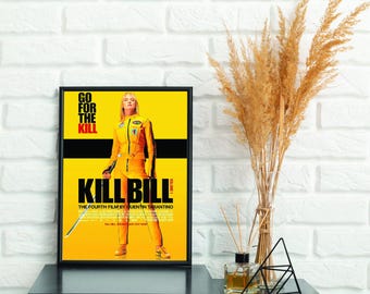 ヴィンテージ映画『キル・ビル Vol.1』ポスター、ユマ・サーマン