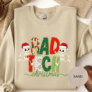 Christmas Radiology Sweatshirt, Rad Tech Shirt, Xray Sweater, Radiology Tech, Radiology Gift, Pullover Fleece, Rad Tech Gift,Radiology Nurse