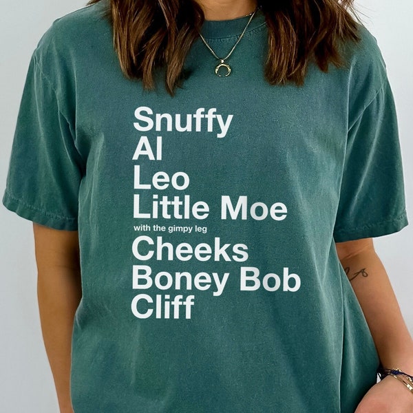Comfort Colors® Home Alone T-Shirt, Home Alone 2 Lost in New York, Snuffy Al Leo Boney Bob Macaulay Culkin, Unisex Garment-Dyed T-shirt
