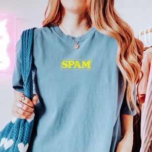 Comfort Colors® SPAM Unisex T-Shirt, Spam Shirt, Food, Foodie, Gift Shirt, Shopping, Cooking, Spam Can Shirt, Spam, Childish Gambino, Donald