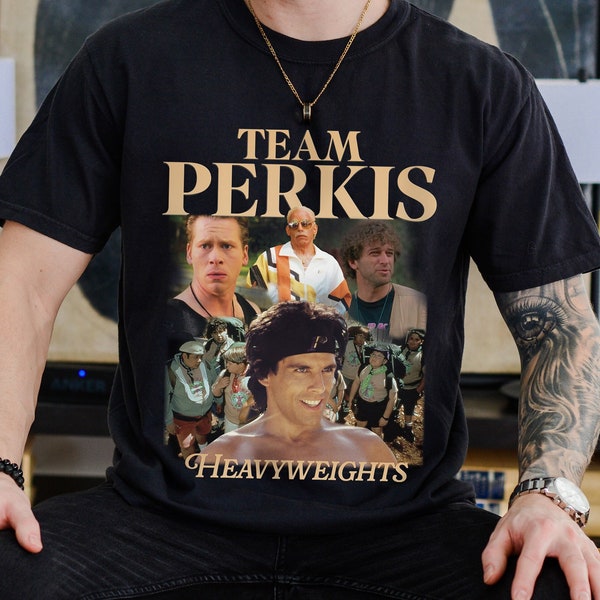 Comfort Colors® Heavyweights T-Shirt, Team Perkis, Perkis Power, Vintage, Ben Stiller, Camp Hope Shirt, Retro, Unisex Garment-Dyed T-shirt