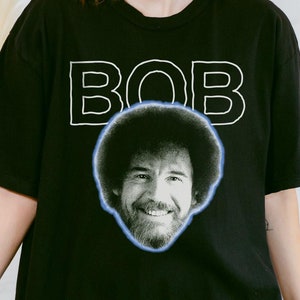 Comfort Colors® Bob Unisex T-Shirt, Paint, Painting, Bob Shirt, Afro, Tv, Nature, Love, Unisex Garment-Dyed T-shirt, 100% Cotton
