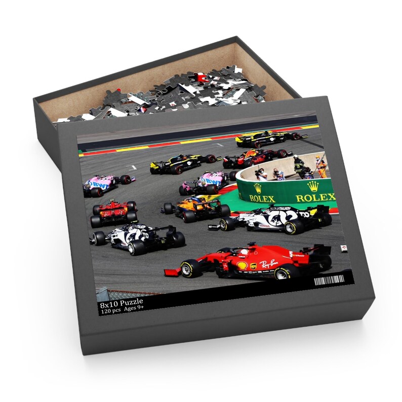Puzzle (120, 252, 500-piece), Formula 1 Puzzle, Sports Puzzle, Car ...