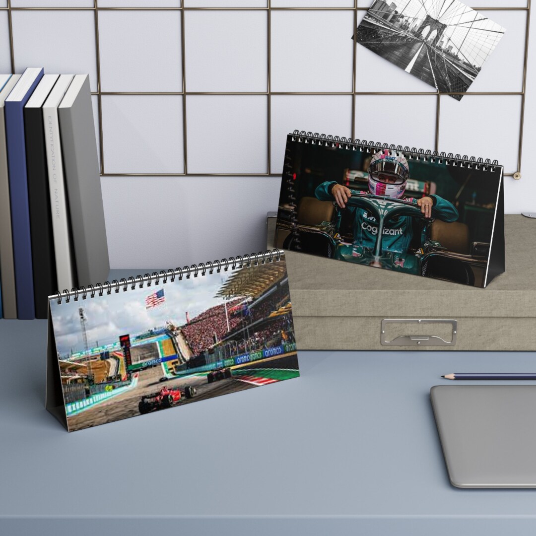 Desk Calendar Formula 1 Calendar Sports Calendar Car Calendar
