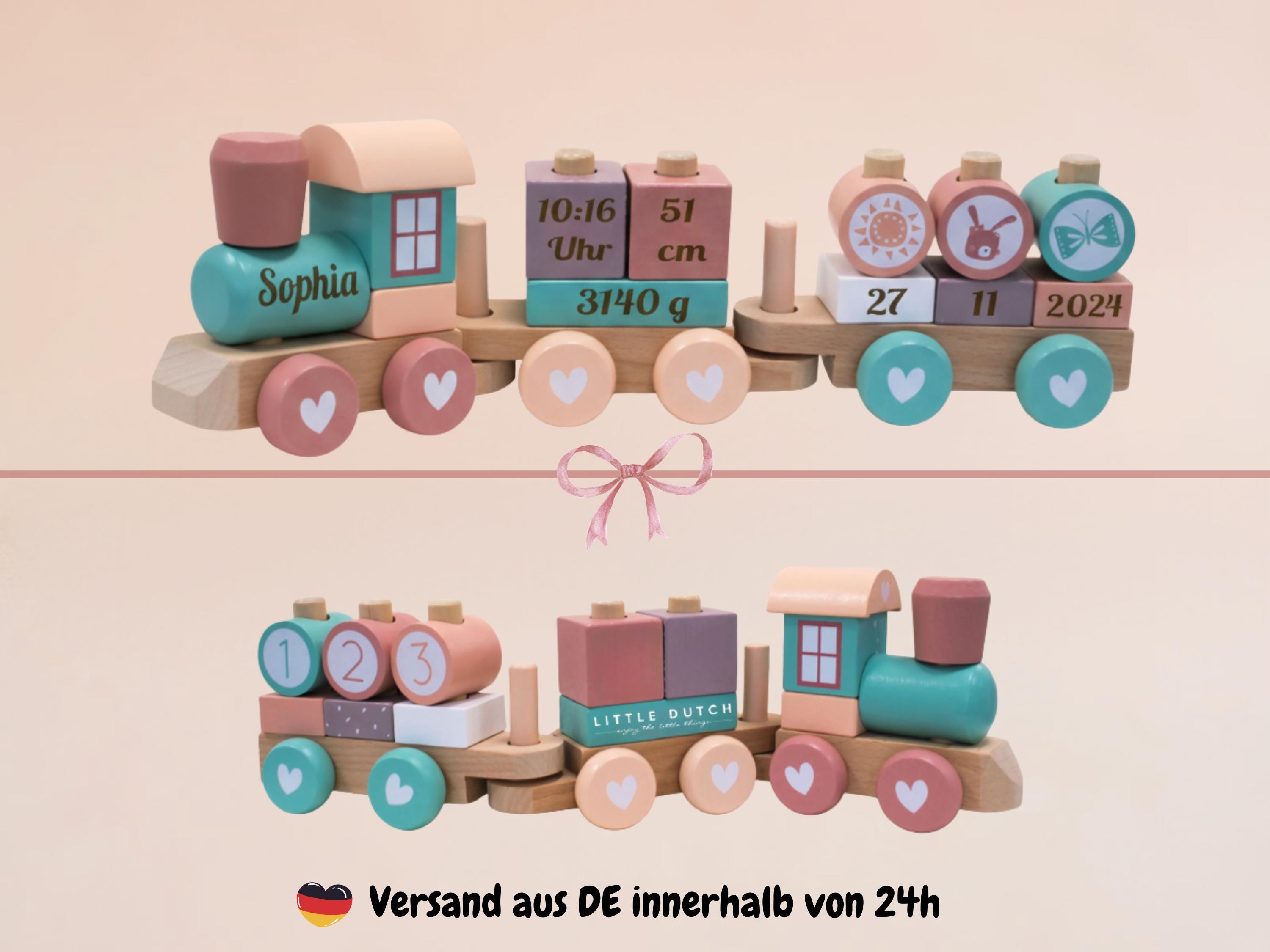 Trenino di legno per bambini Italia