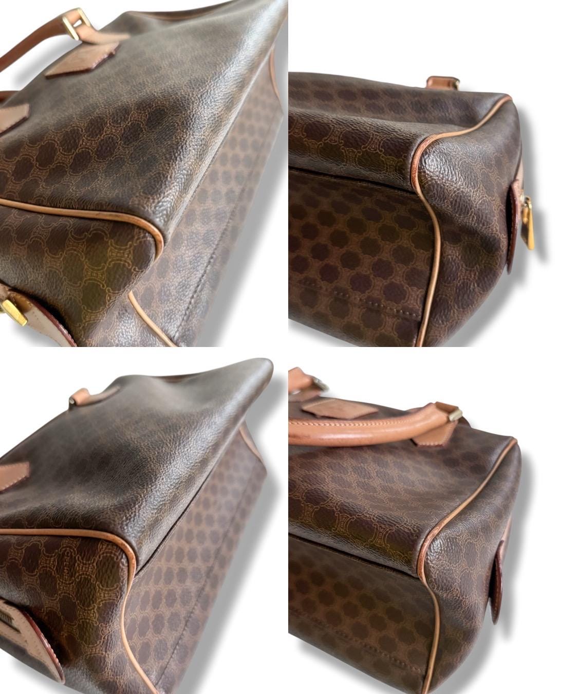 Vintage Céline Macadam Mini Boston Bag M14 — Triomphe Blazon