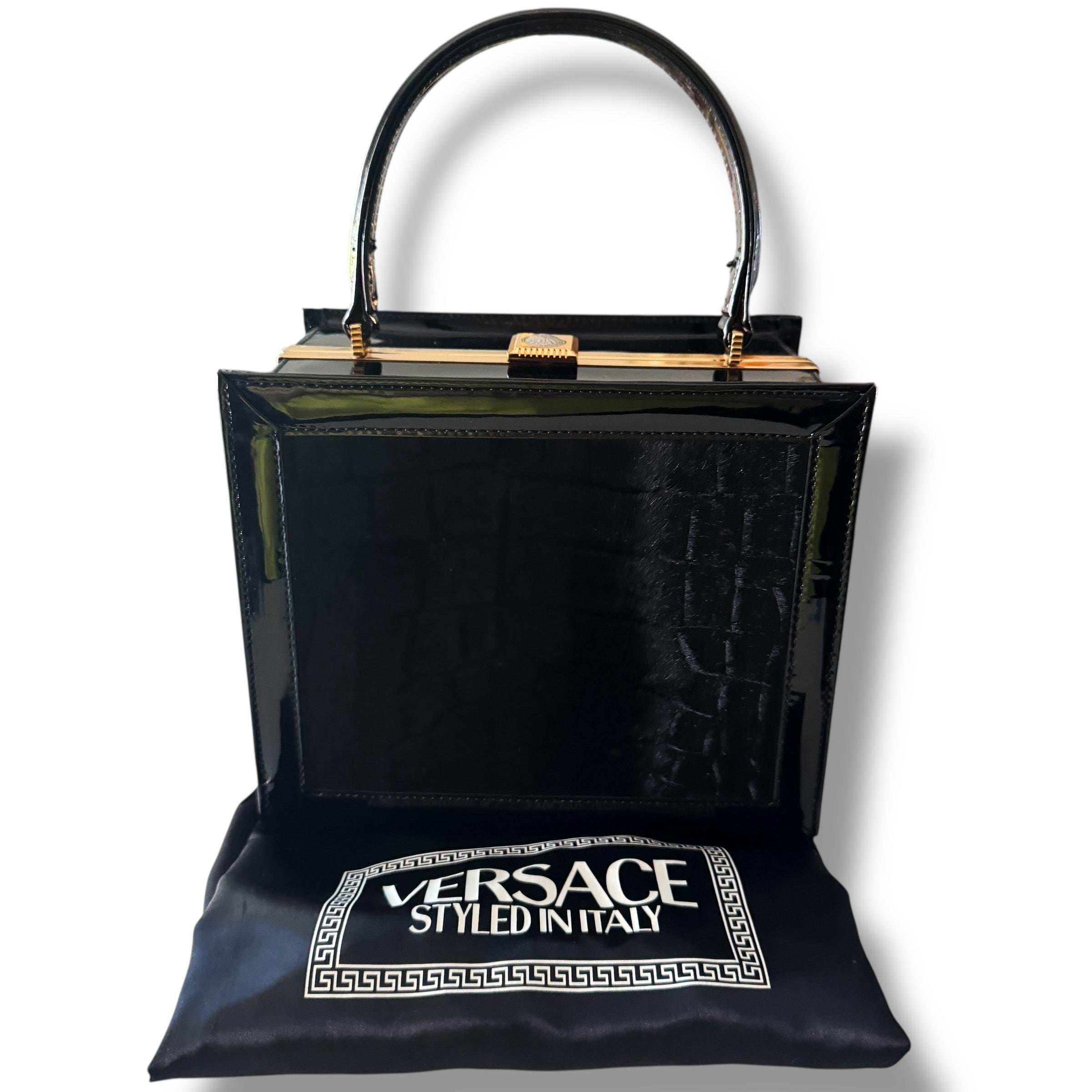 90s Versace Handbag - Etsy