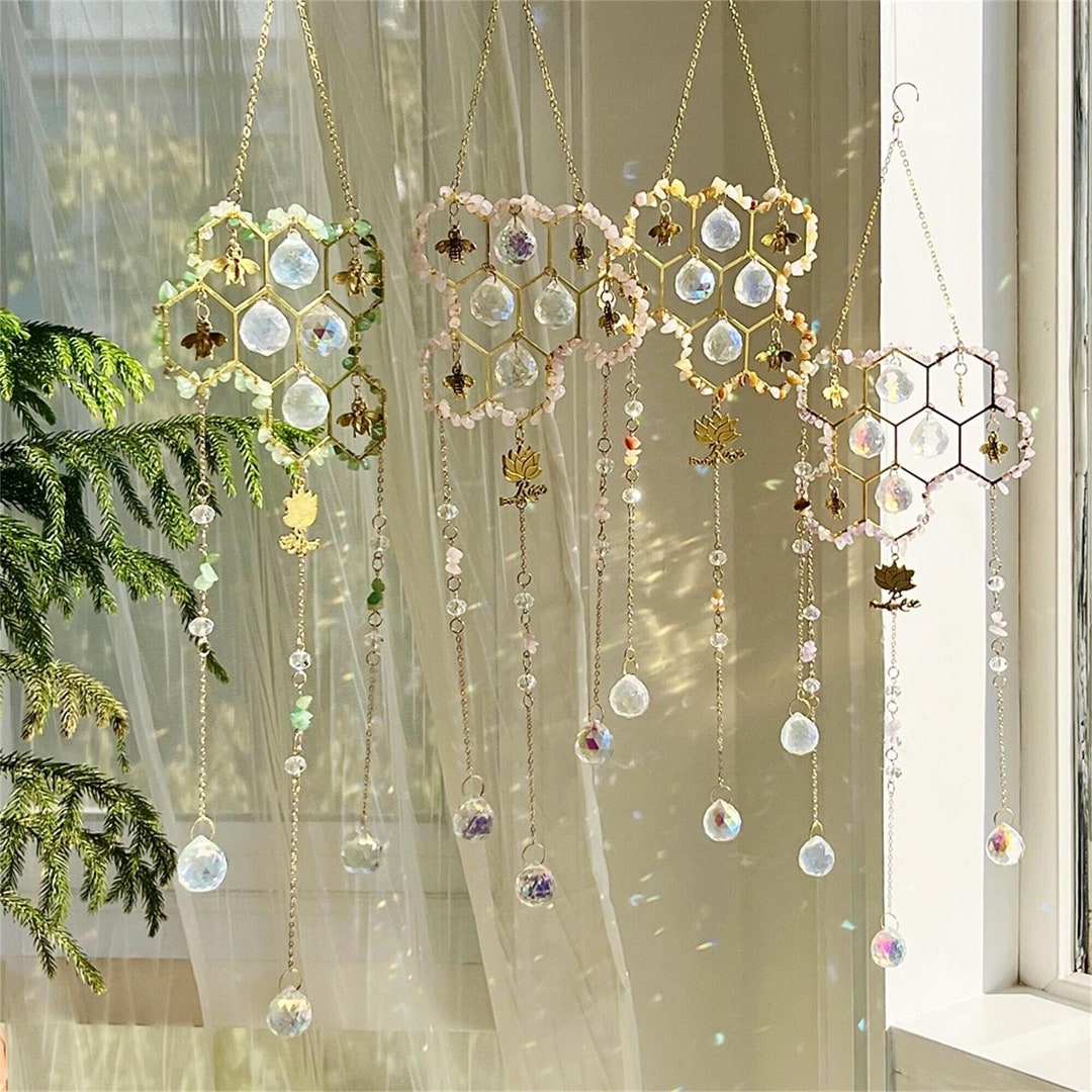 Buy Gemstone Crystal Suncatcher Window Hanging Decor Online