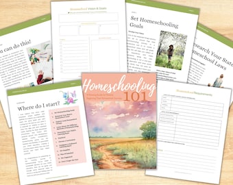 Homeschooling 101 Planning Guide for Beginners, How to Homeschool Guide ...