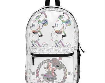 Steamboat Willie Mickey & Minnie Backpack