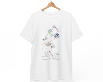 Steamboat Willie Mickey Unisex Heavy Cotton Tee