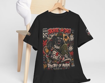 Skate or Die Skateboard Tee | Skateboard Graphics, Streetwear SK8