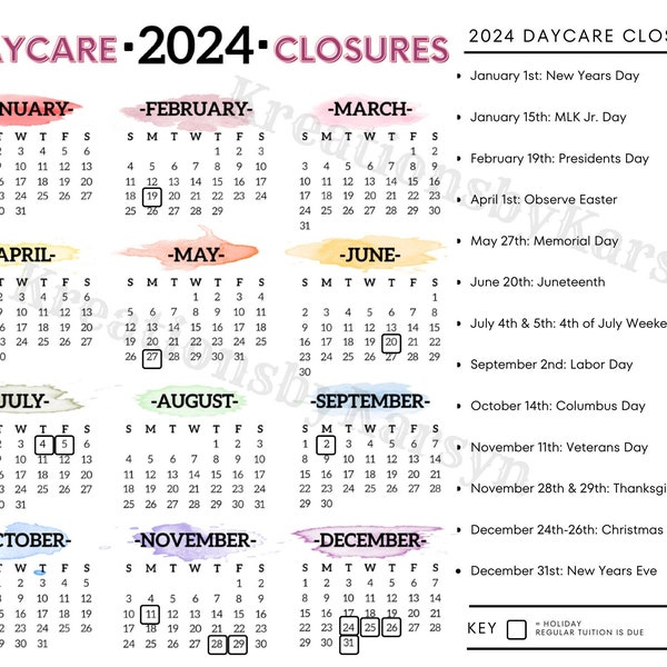 Printable Calendar - Etsy