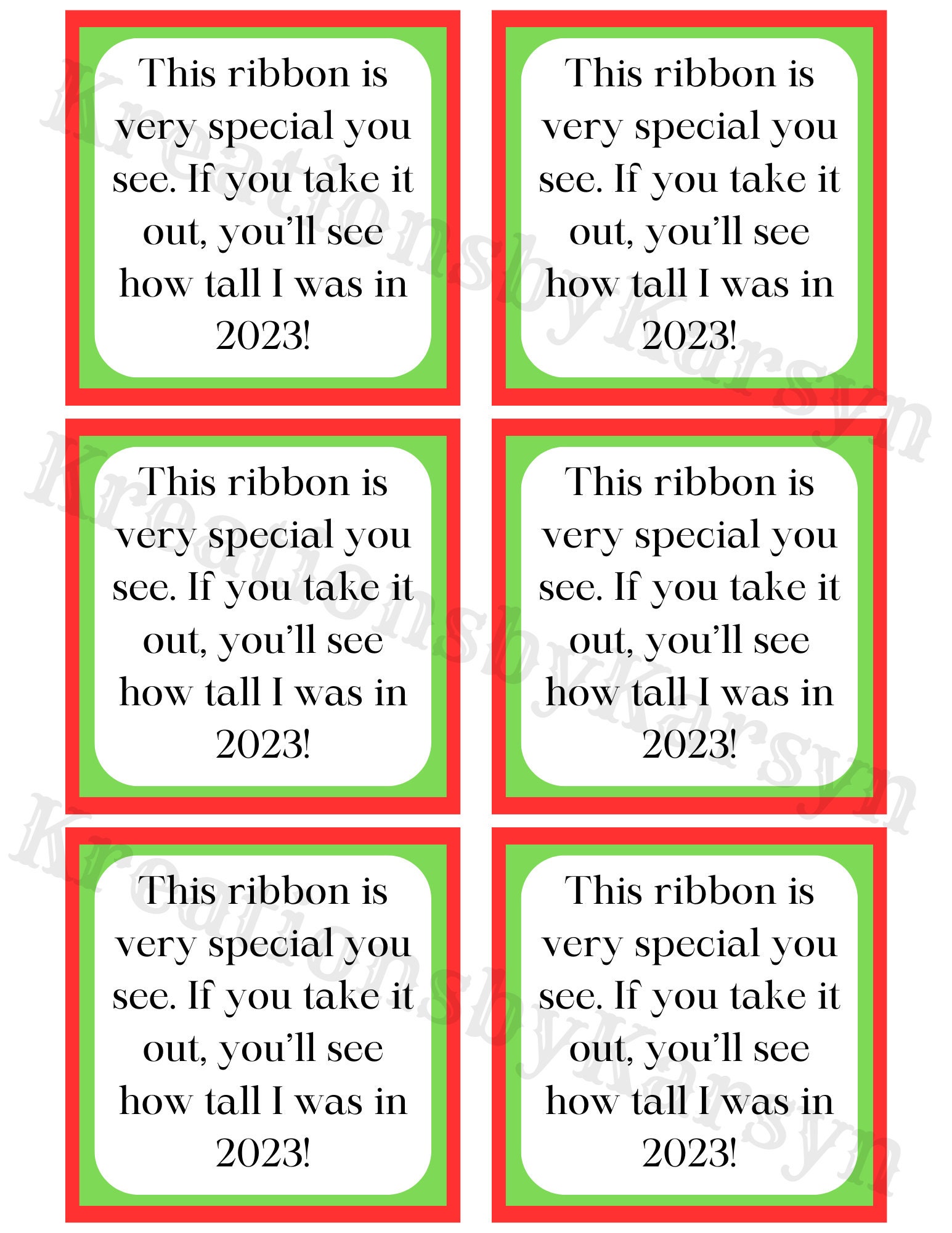 Printable Ribbon Ornament Poem INSTANT Download & Printable Etsy Printable Ribbon Ornament Poem INSTANT Download & Printable Etsy