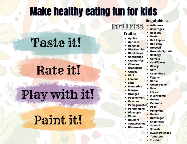 Printable 2024 Daycare Food Theme 2024 Food Calendar Food Schedule Etsy