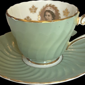 Queen Elizabeth II Tea Cup & Saucer