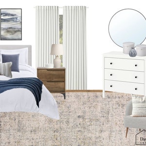 Master Bedroom Design Board