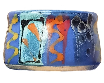 Tapas dish in Midnight Blue design, ideal for tapas, dips, olives, nuts and snacks,