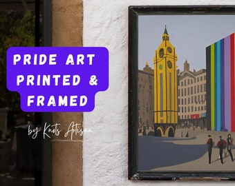 LGBTQ+ Pride Printed Art