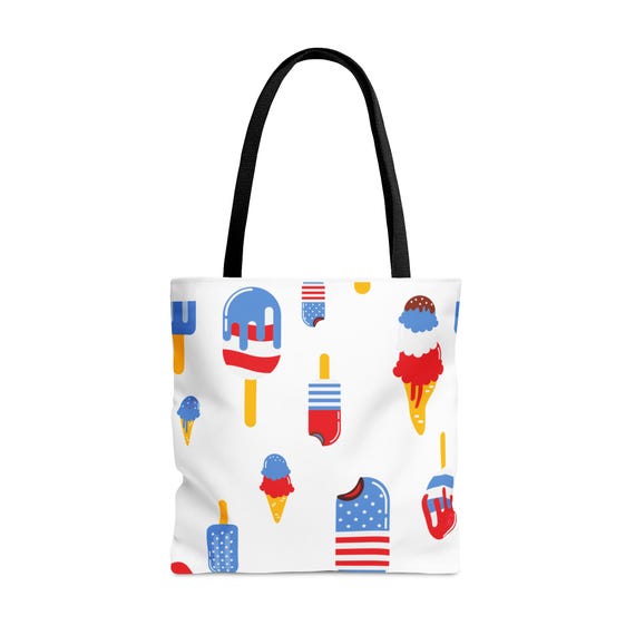 Ice Cream Tote Bag - Etsy