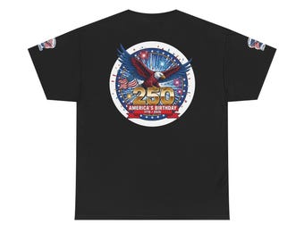 250th Independence Day Eagle commemorative tee | Patriotic Fourth of July shirt