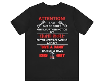 Attention! I Am Out Of Order