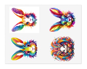 Easter Bunny Sticker Sheets