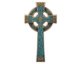 Celtic Cross sticker