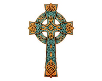 Celtic Cross sticker