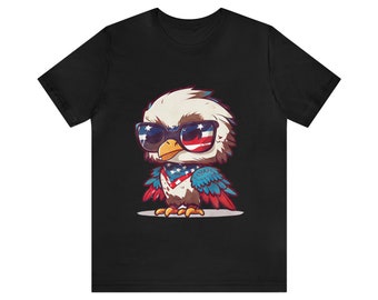 Patriot Eagle, Stati Uniti, maglietta a maniche corte in jersey unisex