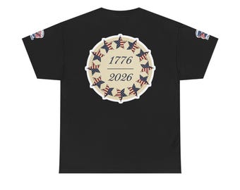1776 2026 Patriotic Eagle 250th Independence Day Commemorative Tee | American Flag Stars Shirt