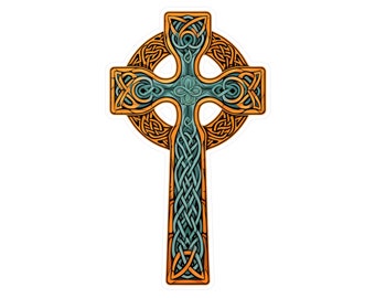 Celtic Cross sticker