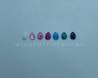 Teardrop Opal Tooth Gem