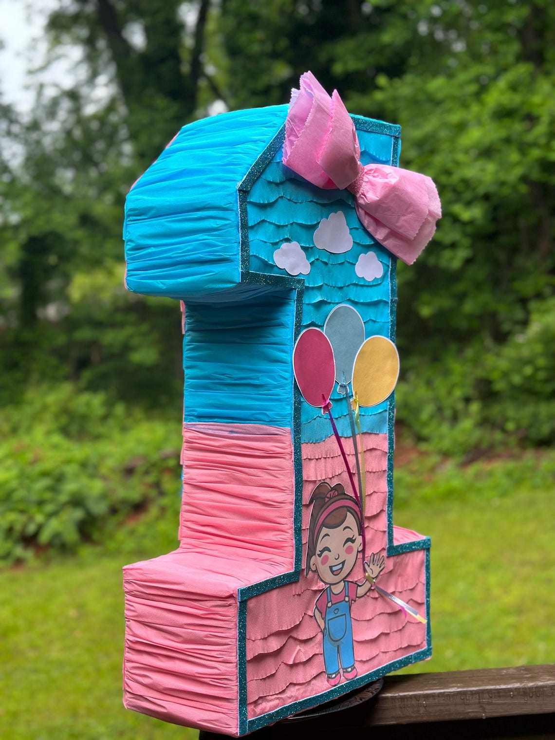 Ms. Rachel Inspired Number One Piñata(27” Inch Tall) - Etsy