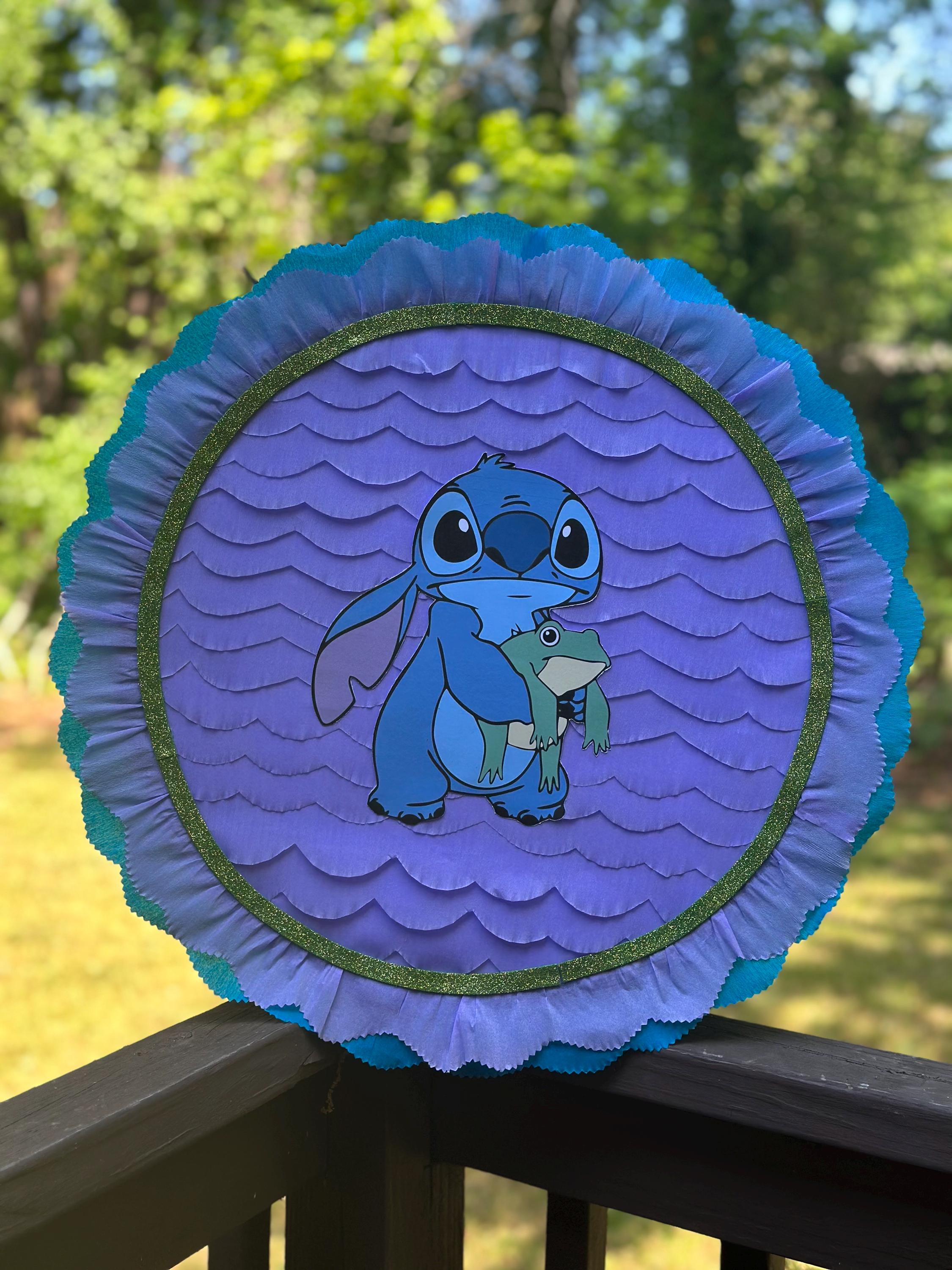 Pinata Stich Stitch Inspired Piñata (18”inch Round) - Etsy