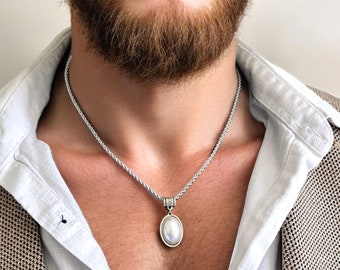 Collier Bohème Avec Pendentif Croix Turquoise - Perles Céramique Et Bois - Longueur Réglable Pour Femme
