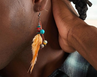 Pendientes aro pirata hombre