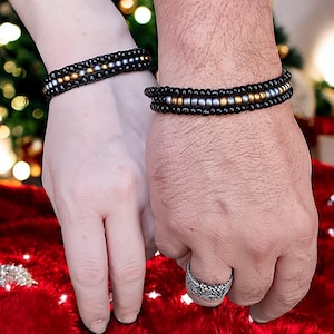 Personalized Morse Code Bracelet, Adjustable &quot;I Love You&quot; Bracelet, Custom Gift for Men & Women, Friendship Jewelry, Unique Anniversary Gift