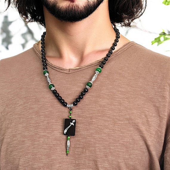 Zülfiqar Sword Islamic Men Necklace - Imam Ali Religious Muslim