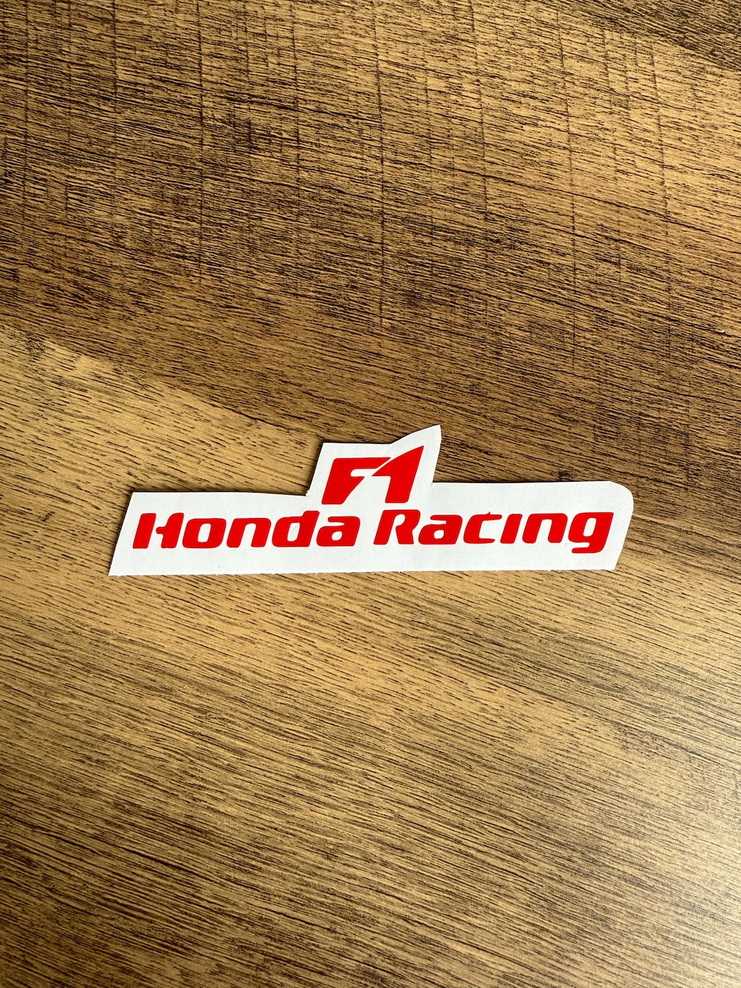 Honda F1 Racing Bike Decal: Weatherproof Vinyl Sticker - Etsy