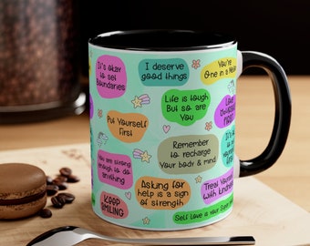 Affirmations Tasse: Inspirierendes Self-Care Geschenk