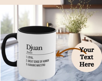 Personalized Name Definition Coffee Mug, Custom Design Gifts Ideas, Present For Mom, Christmas Mothers Day Gift,  Fathers Day Gift